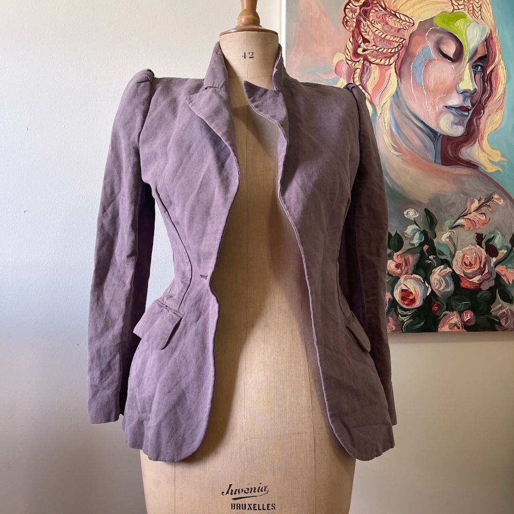 Vintage Italian Blazer with shoulder pads